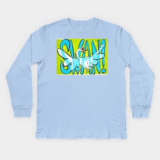 SWAN! Kids Long Sleeve T-Shirt